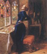 Sir John Everett Millais Mariana oil on canvas